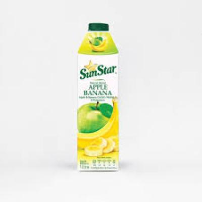 آبمیوه1ل سیب موز سان استار